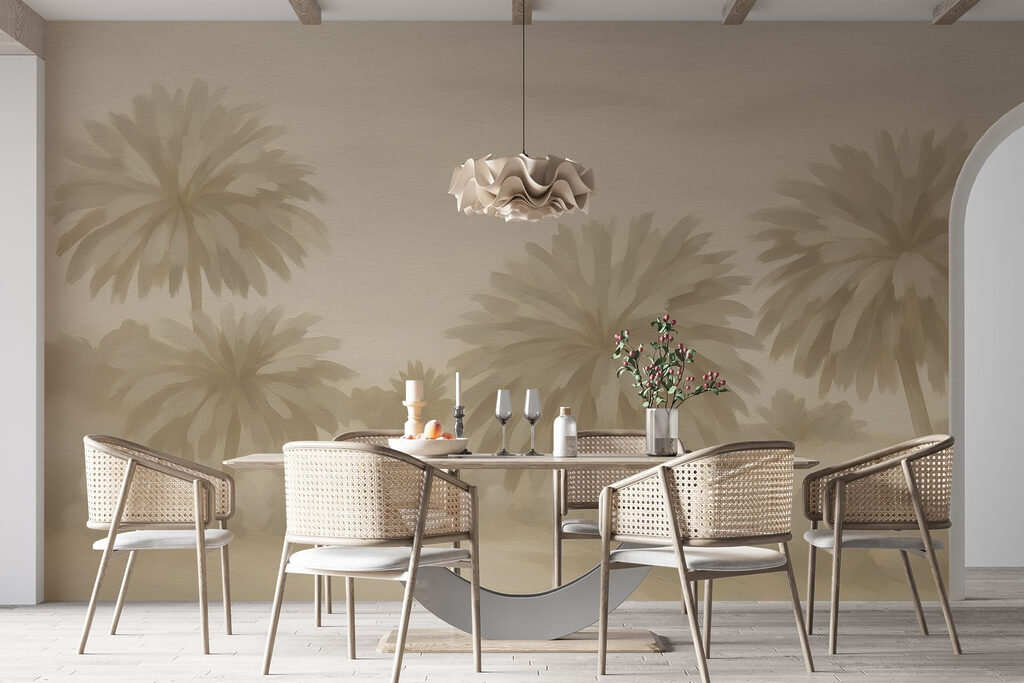 Group of palm trees Group of palm trees