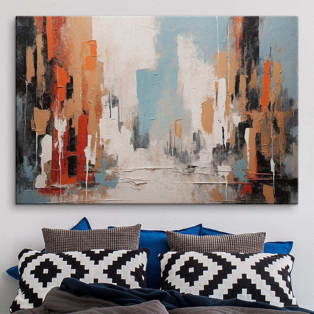 Painting of different colors Painting of different colors