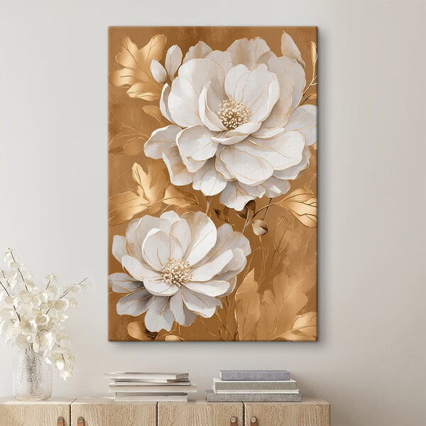 Elegante bloemen op een gestructureerde achtergrond Elegante bloemen op een gestructureerde achtergrond