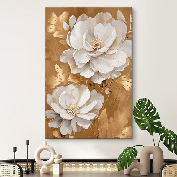 Elegante bloemen op een gestructureerde achtergrond Elegante bloemen op een gestructureerde achtergrond