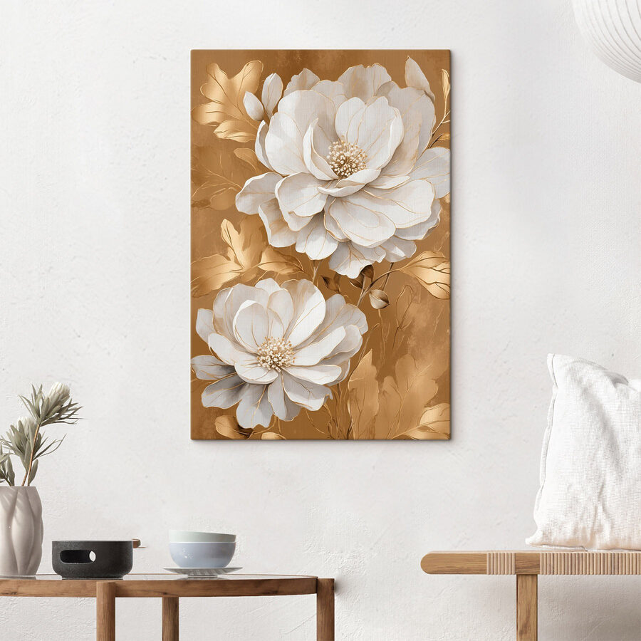Elegante bloemen op een gestructureerde achtergrond Elegante bloemen op een gestructureerde achtergrond