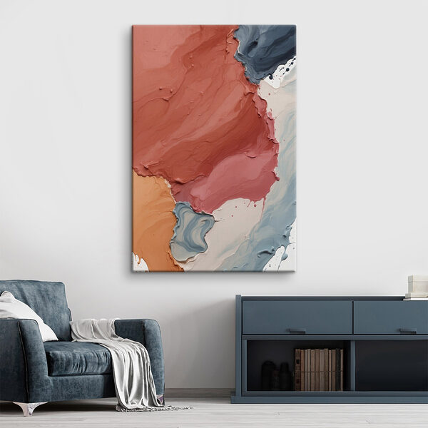 – Abstract kleurenpalet in beweging – Abstract kleurenpalet in beweging