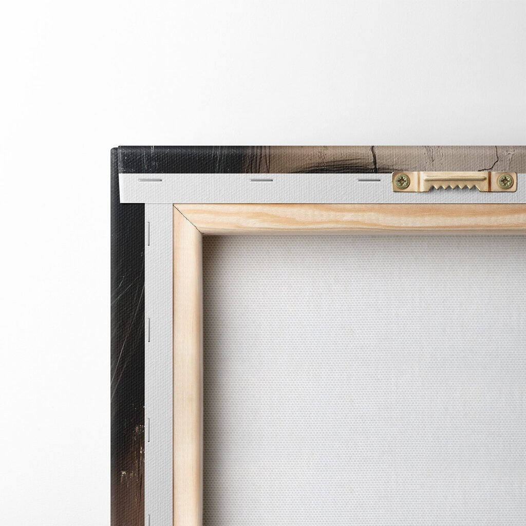 Woman's face with a cracked wall Woman's face with a cracked wall