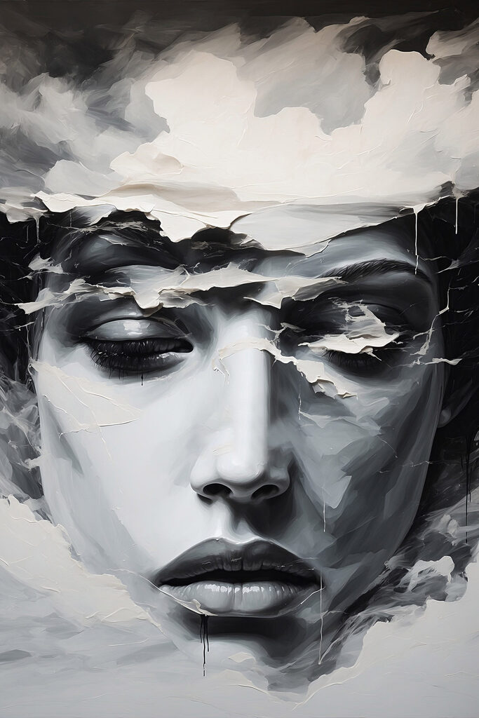 Ethereal beauty in monochromatic tones Ethereal beauty in monochromatic tones