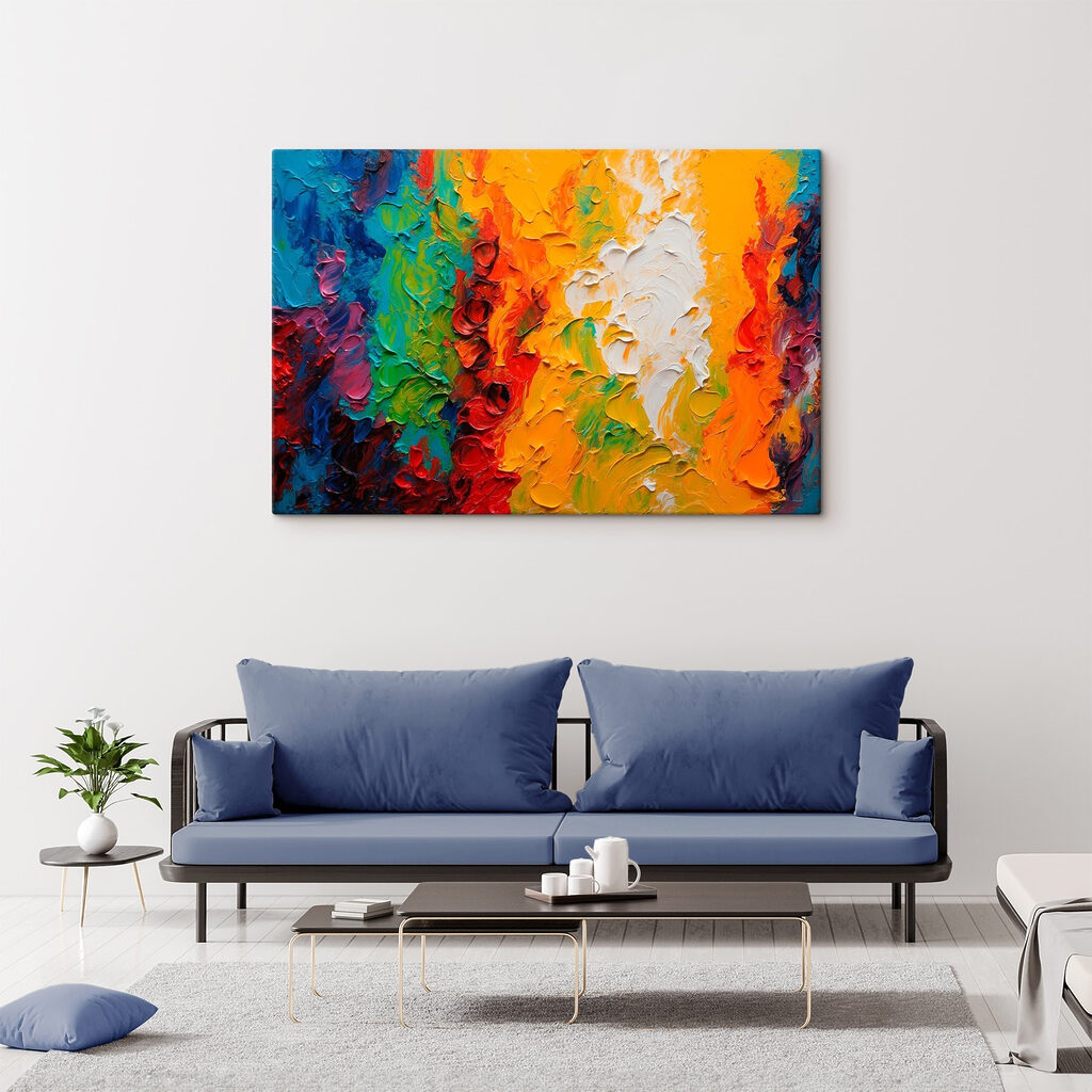 Painting of different colors