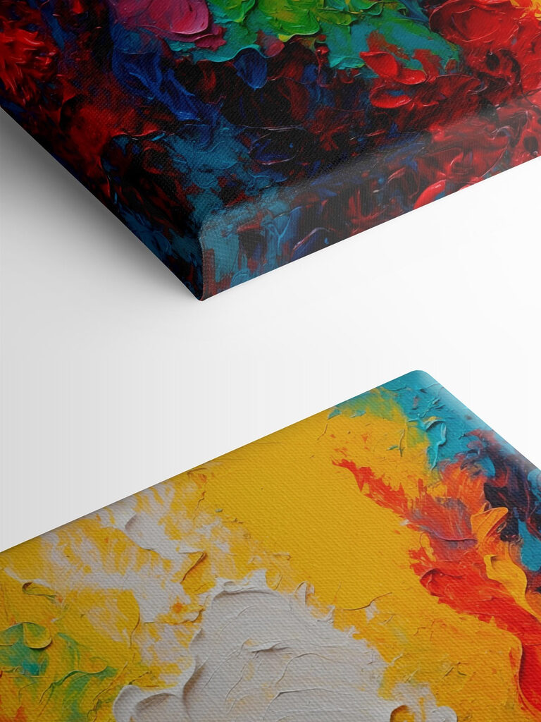 Painting of different colors