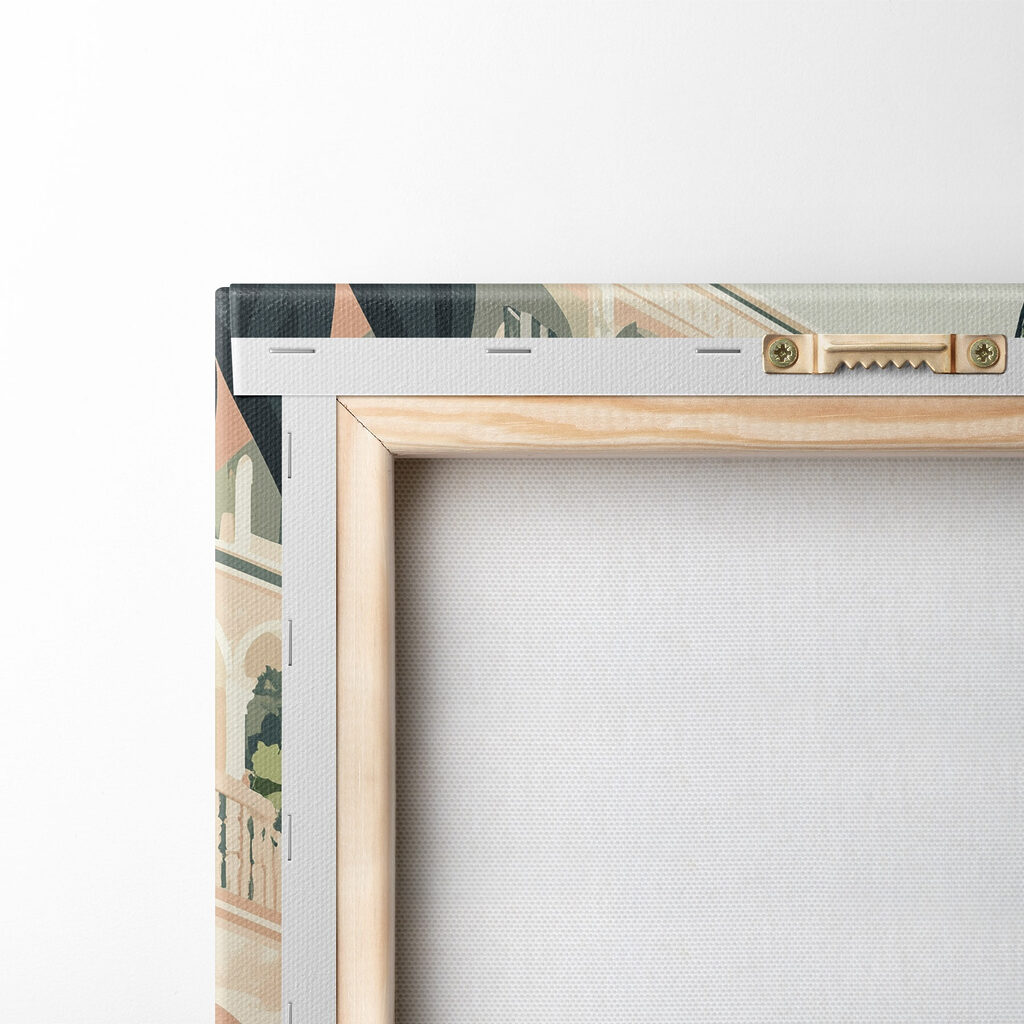 Building with a balcony and plants Building with a balcony and plants