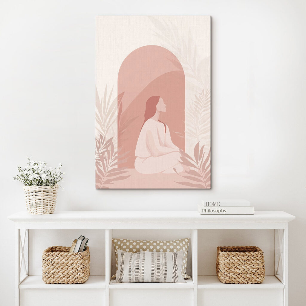 s44154pig300 1024x1024 - Zittende vrouw in een wit gewaad - tegory