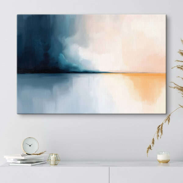 Schilderij van een waterlichaam Schilderij van een waterlichaam