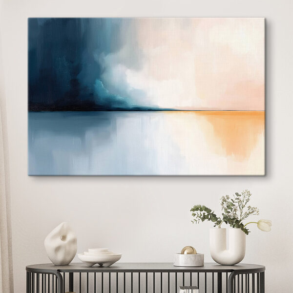 Schilderij van een waterlichaam Schilderij van een waterlichaam