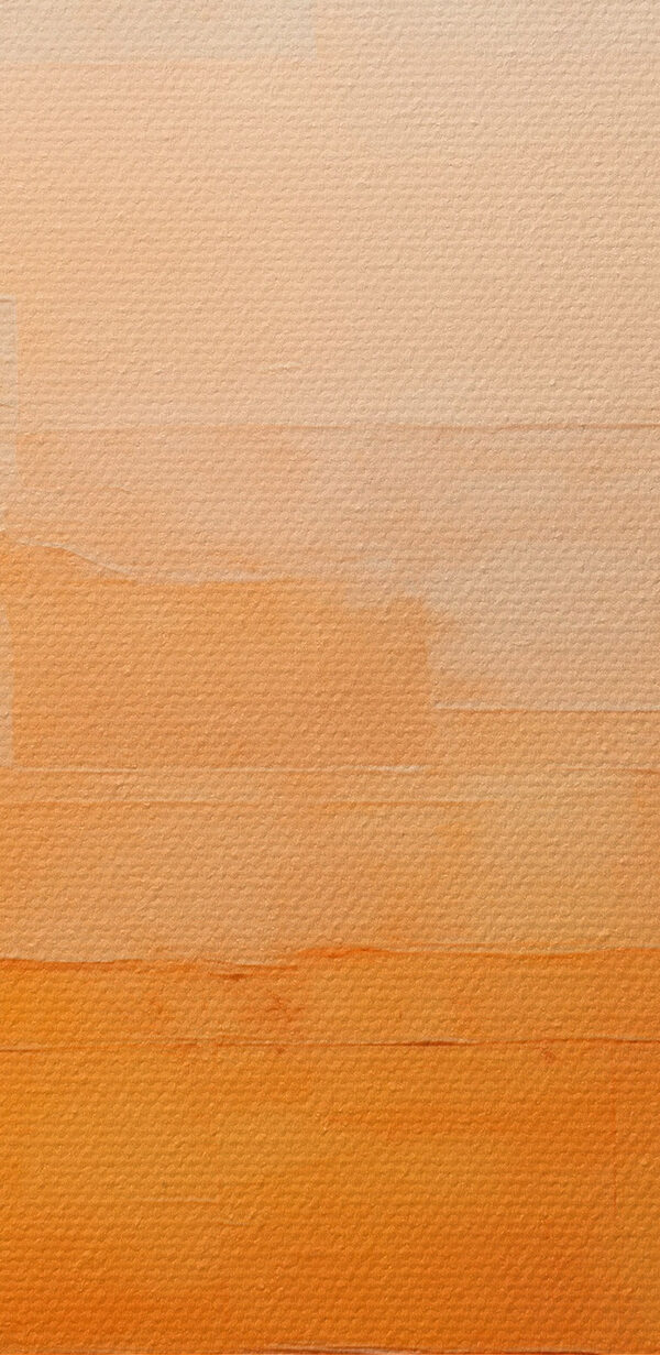 Muur met oranje en witte strepen Muur met oranje en witte strepen