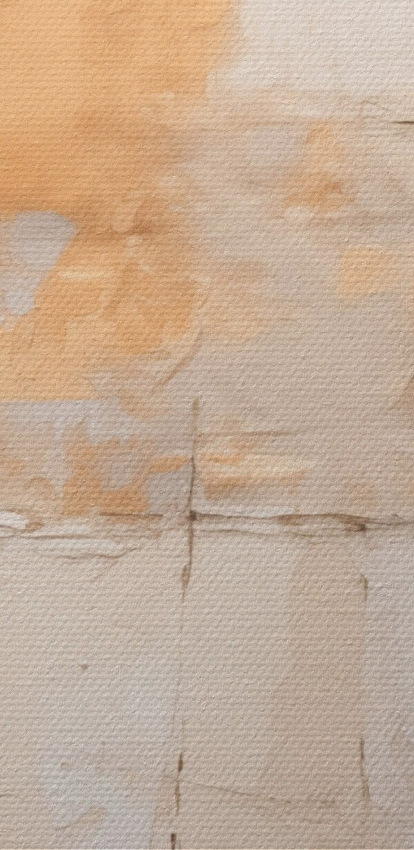 Muur met witte en bruine verf Muur met witte en bruine verf