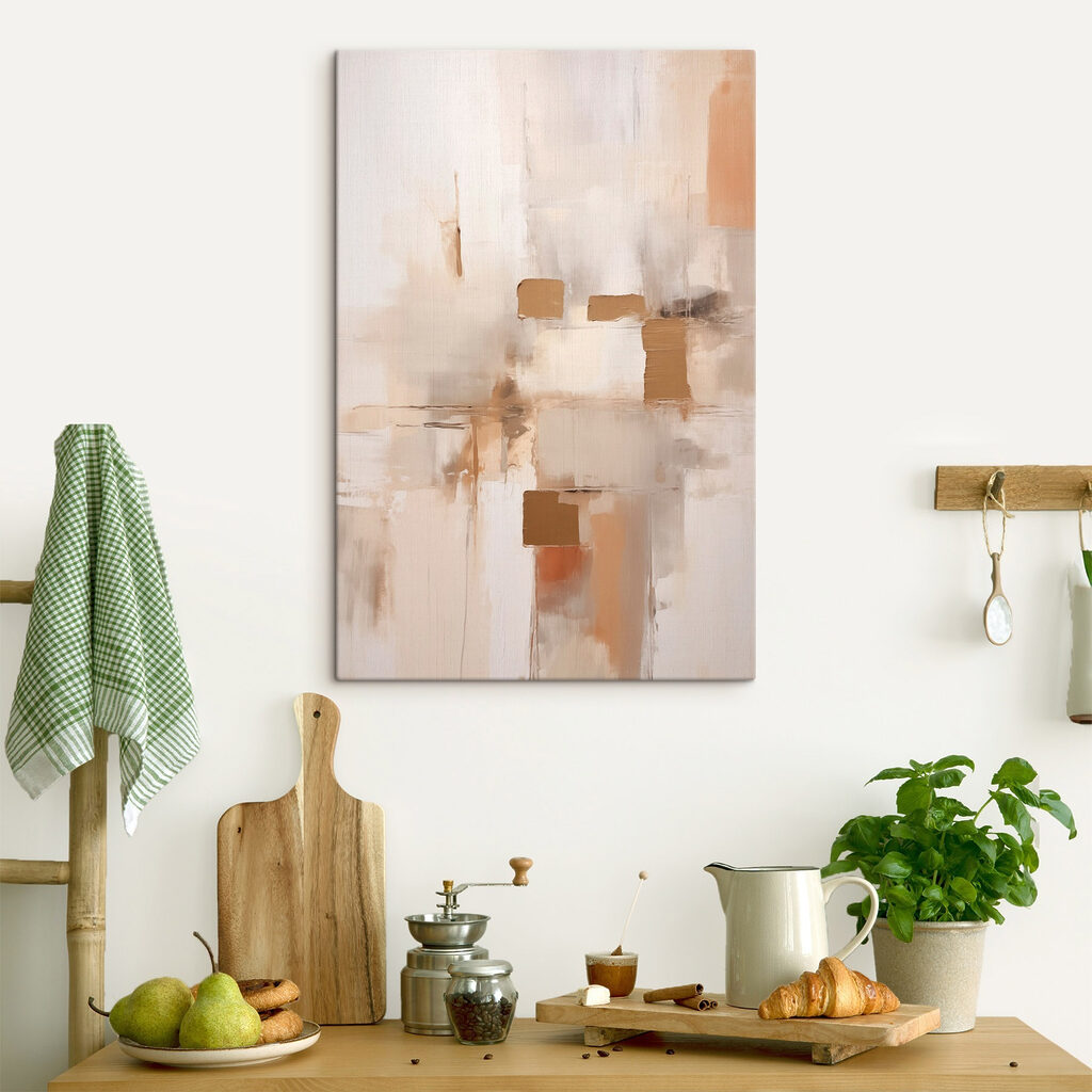 Painting of squares and rectangles