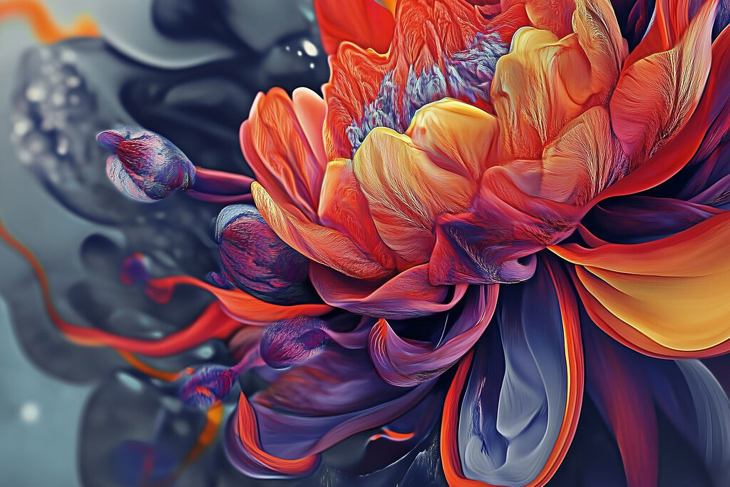 Vibrant petals in stunning harmony Vibrant petals in stunning harmony