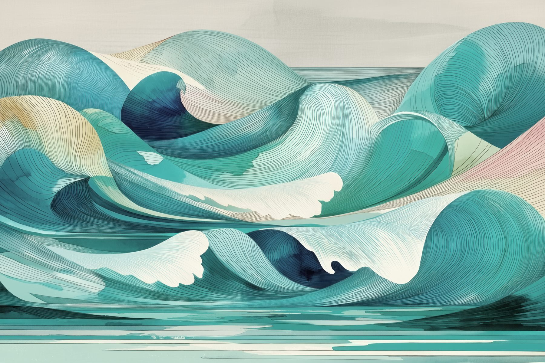 Large waves in the ocean