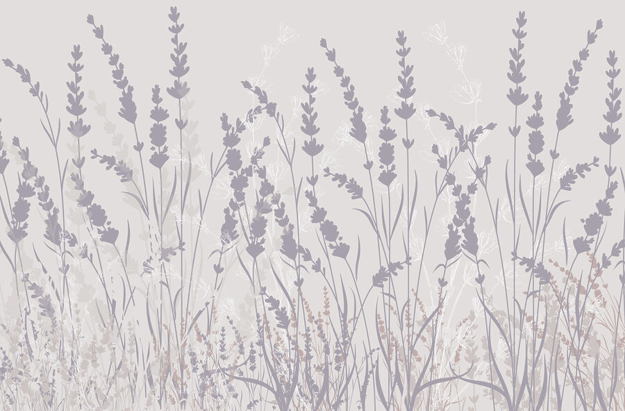 Delicate bloemen in zachte tinten