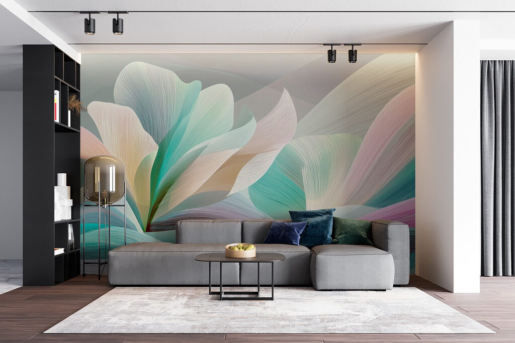 Soft hues of flowing elegance Soft hues of flowing elegance