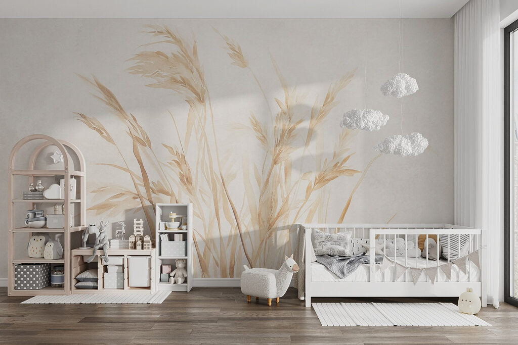 Delicate grasses against a soft background Delicate grasses against a soft background