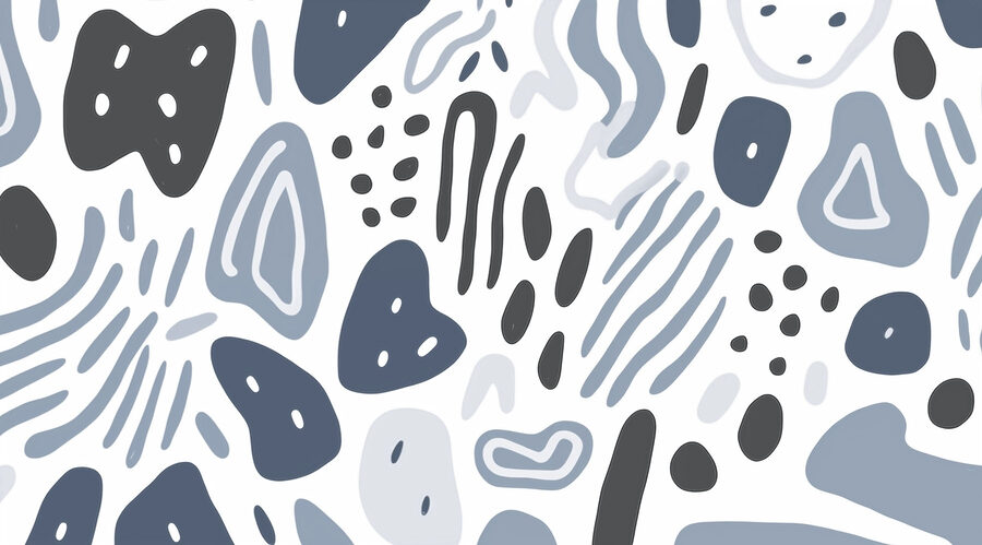 Pattern of different shapes and colors Pattern of different shapes and colors