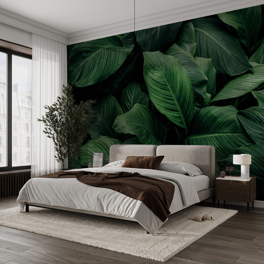 Grote groene bladeren