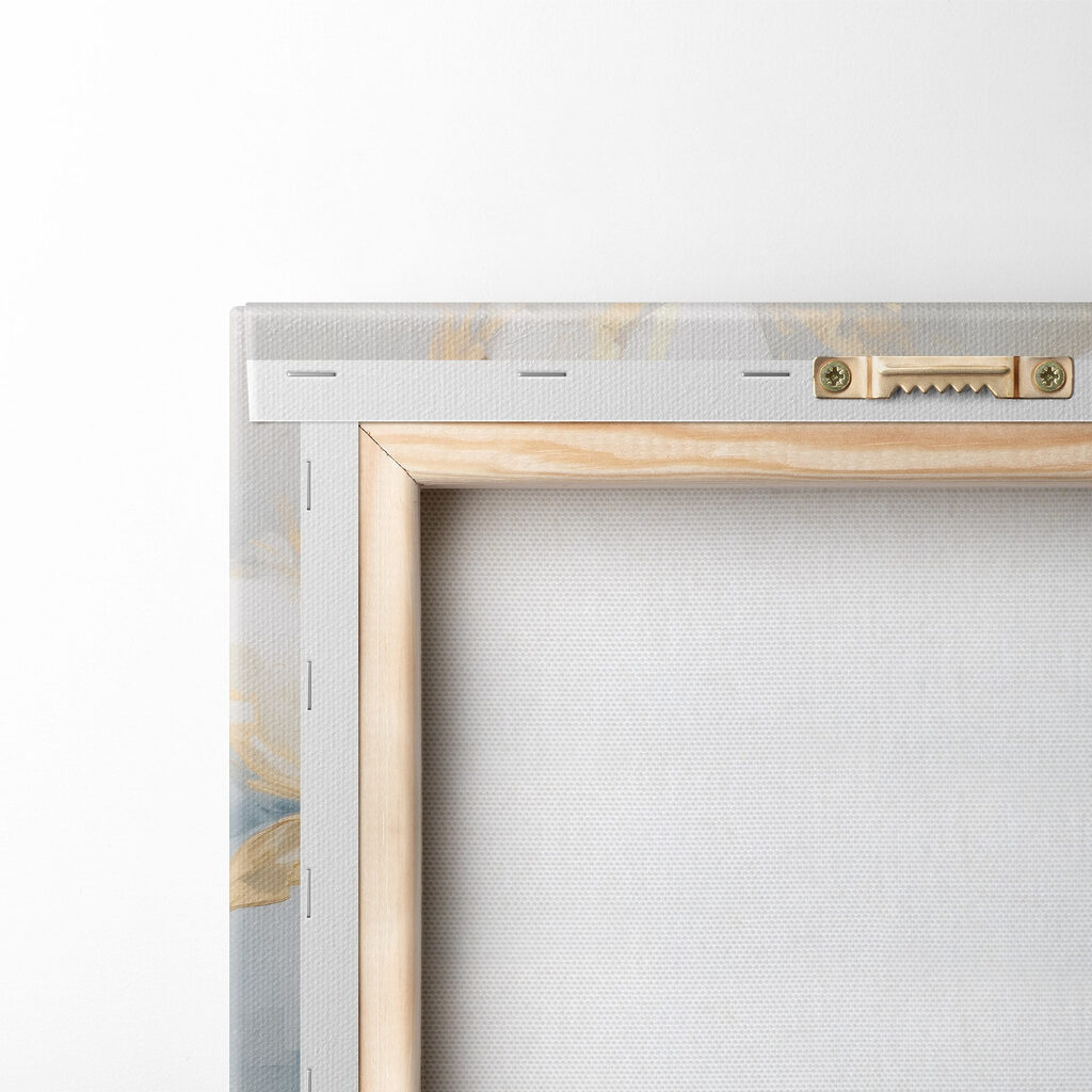 Painting of white flowers