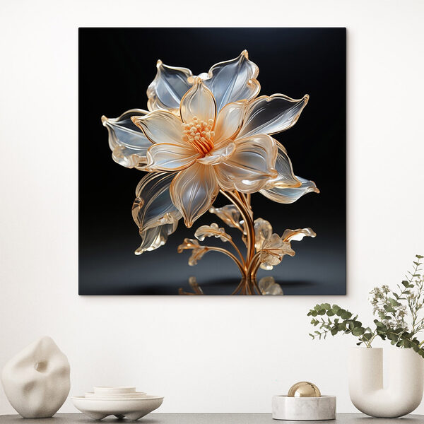 Delicate bloem in elegant ontwerp Delicate bloem in elegant ontwerp