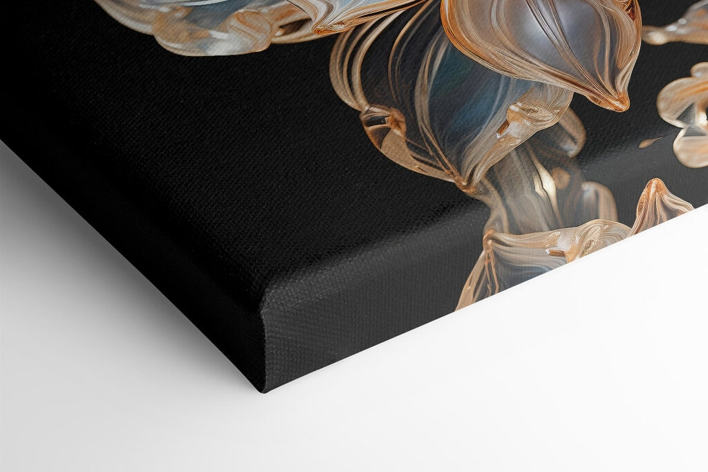 Delicate flower in elegant design