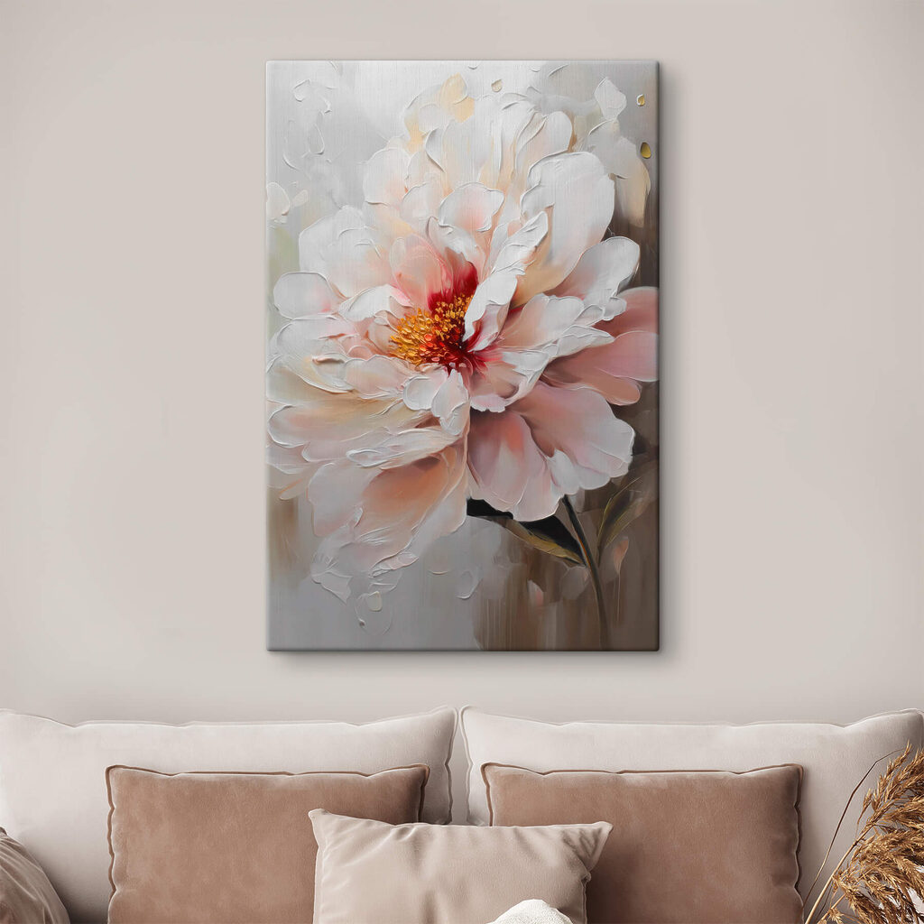 Delicate petals in soft hues