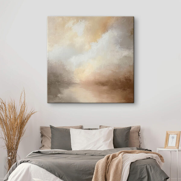 Schilderij van een landschap Schilderij van een landschap