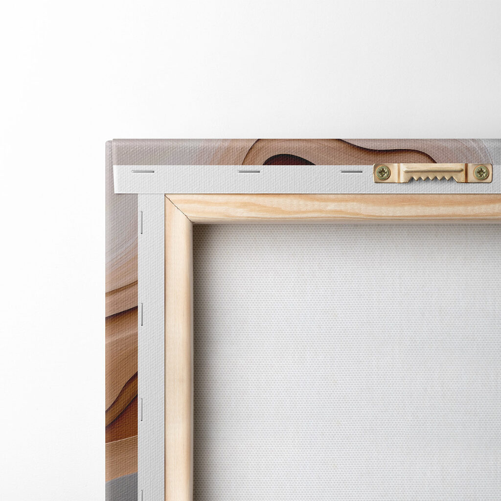 Soft waves of textured colors