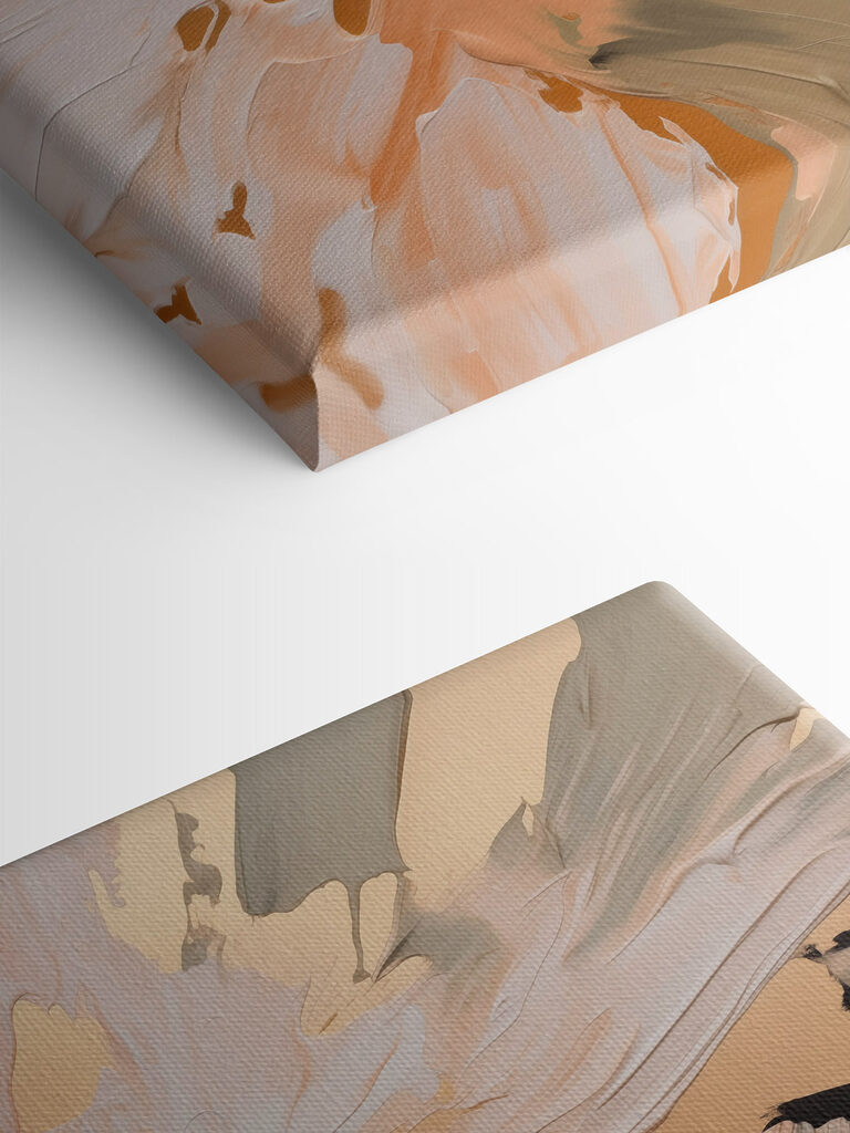 Abstract strokes in muted tones Abstract strokes in muted tones