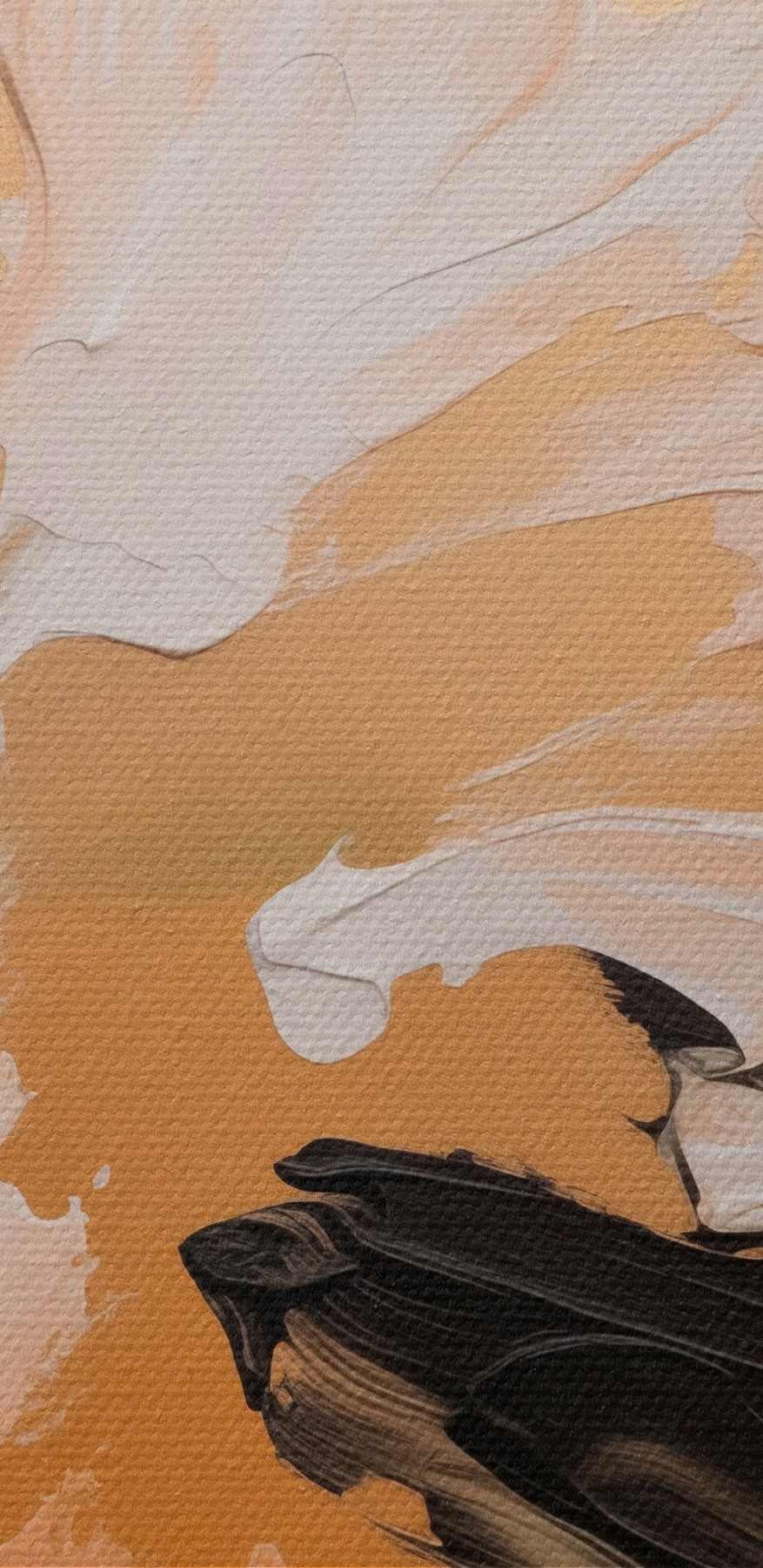 Abstracte streken in gedempte tinten