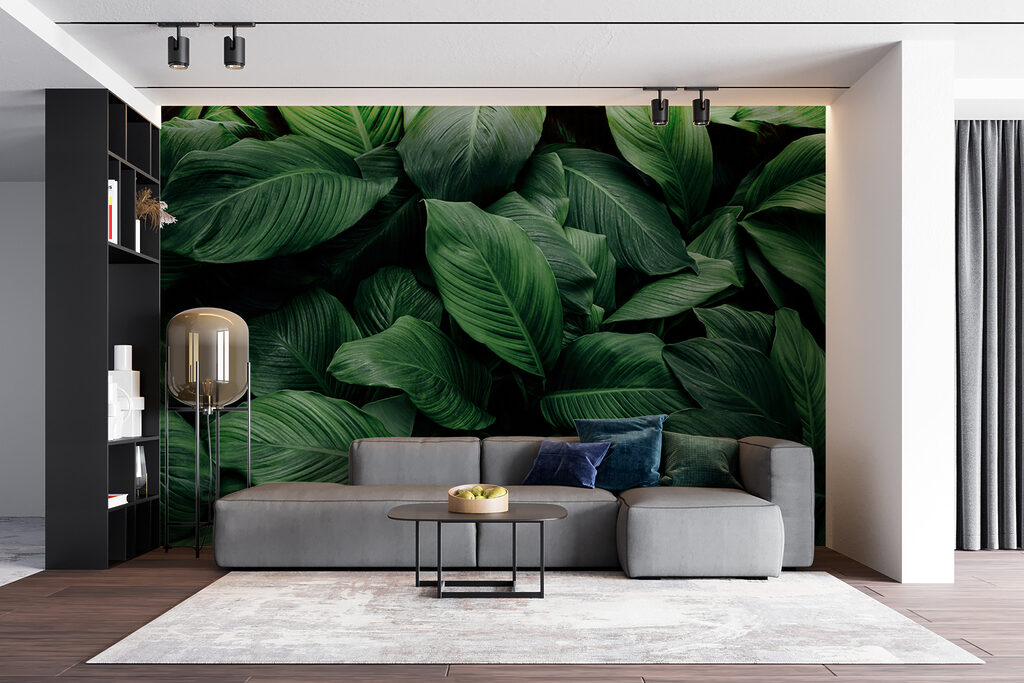 Large green leaves Large green leaves