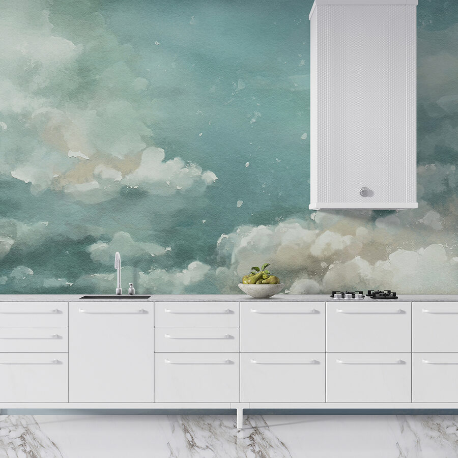 Wolken in de lucht