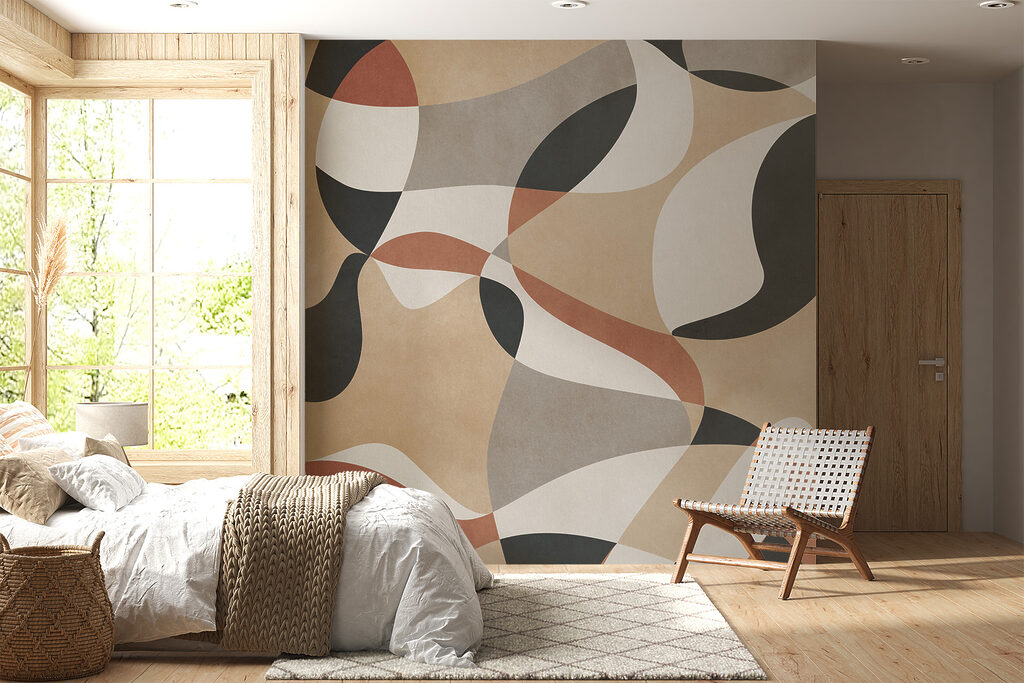 Pattern of colorful shapes Pattern of colorful shapes