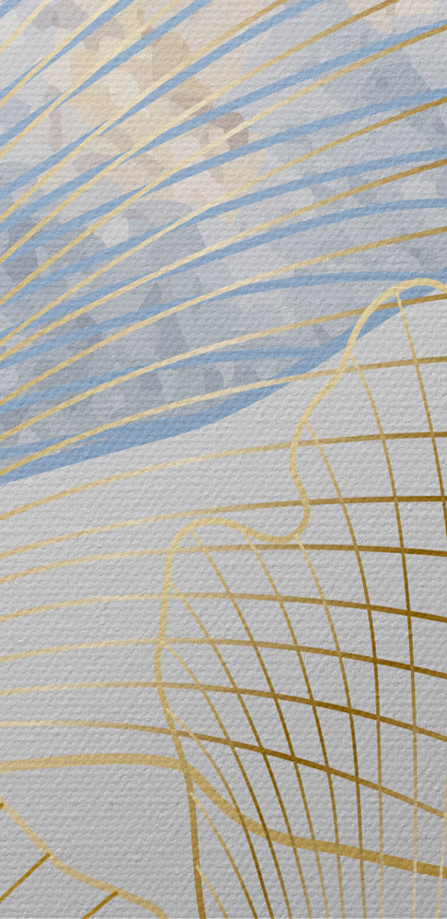 Een close-up van een ontwerp