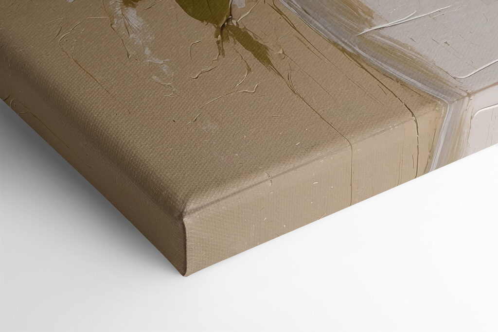 A painting of flowers in a vase A painting of flowers in a vase