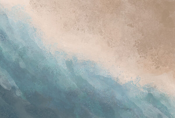 Blauw en wit water Blauw en wit water