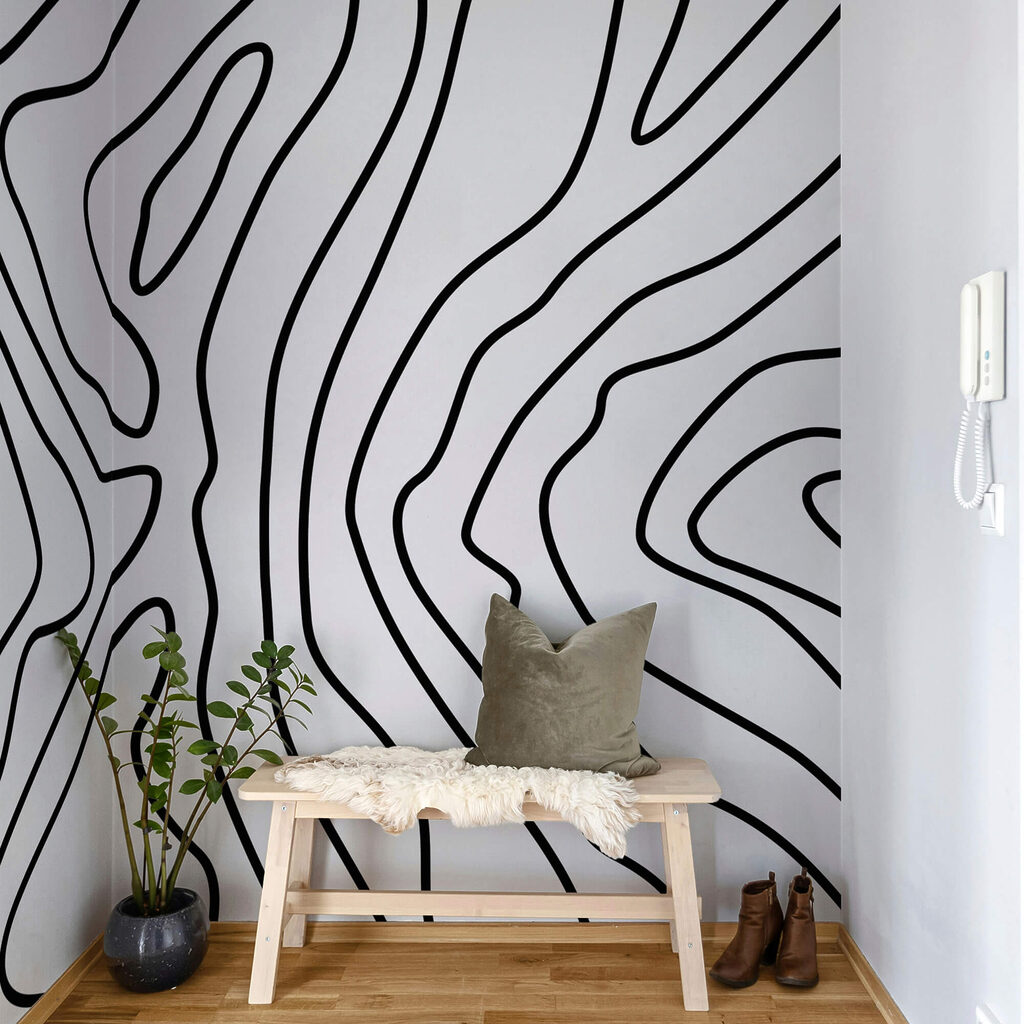 Zwart-wit patroon Zwart-wit patroon