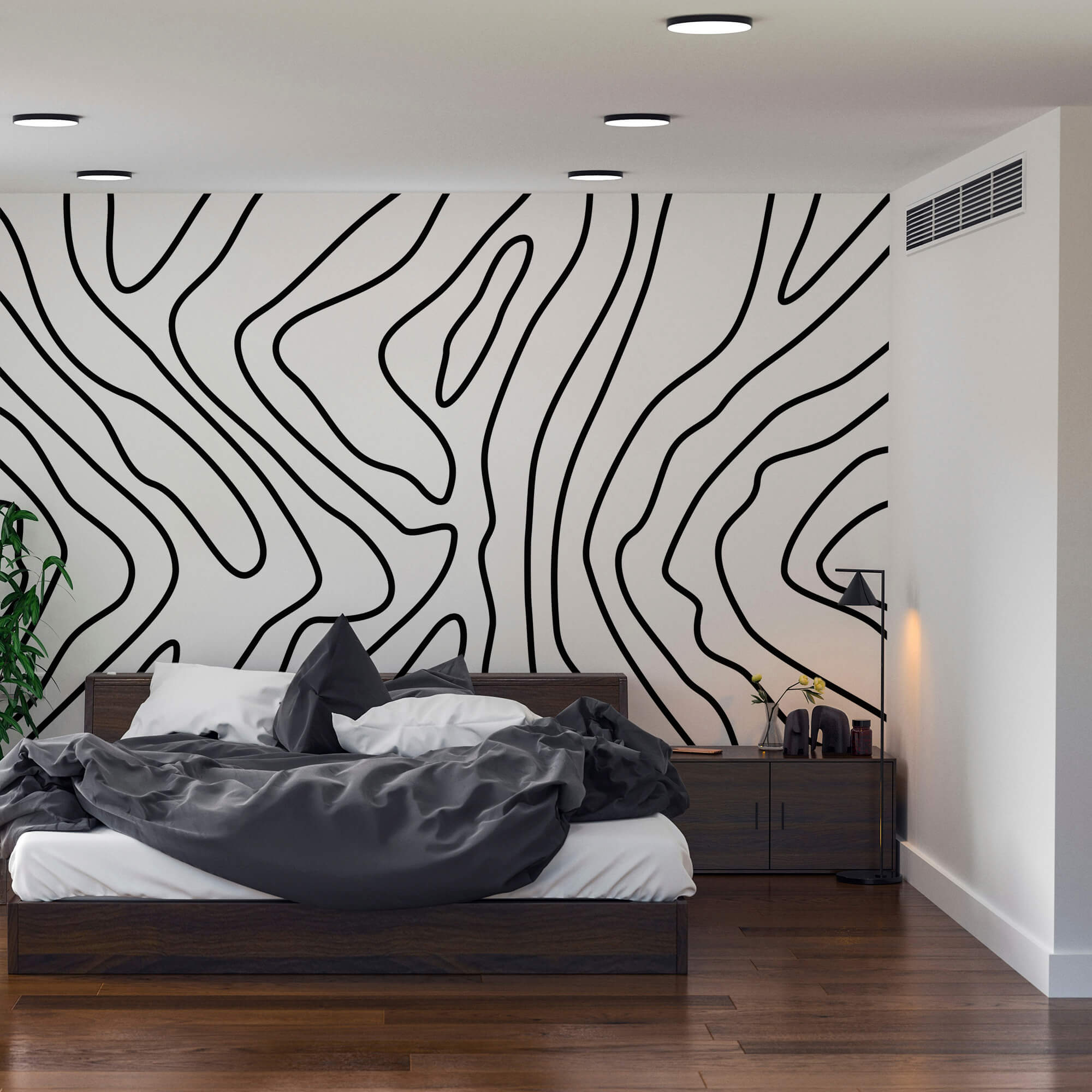 Zwart-wit patroon Zwart-wit patroon