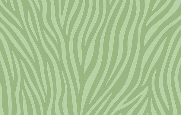 Groen met witte zebraprint Groen met witte zebraprint