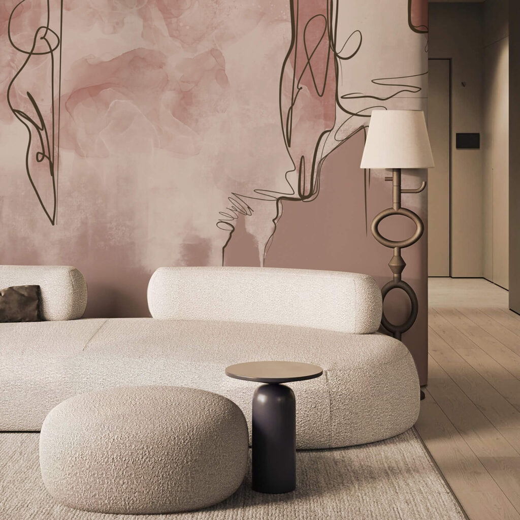 Tekening van een fles