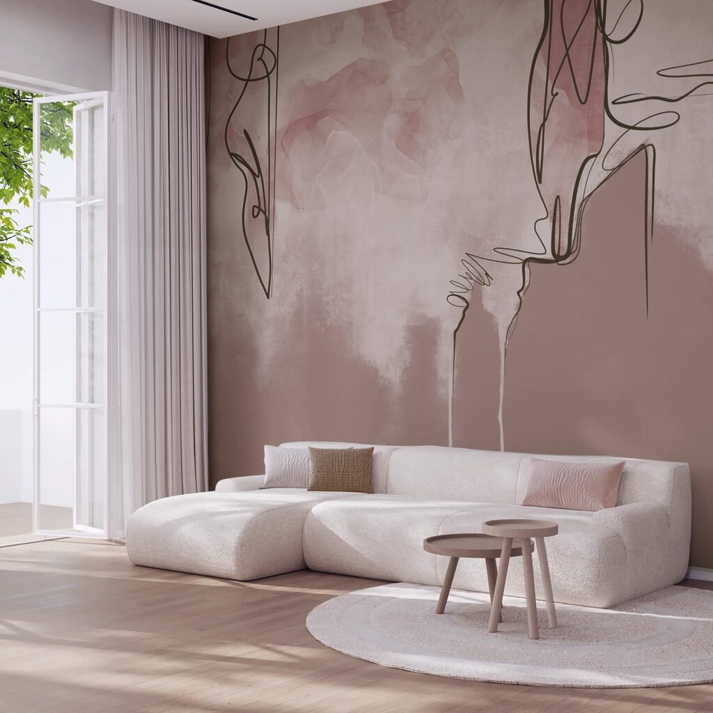 Tekening van een fles