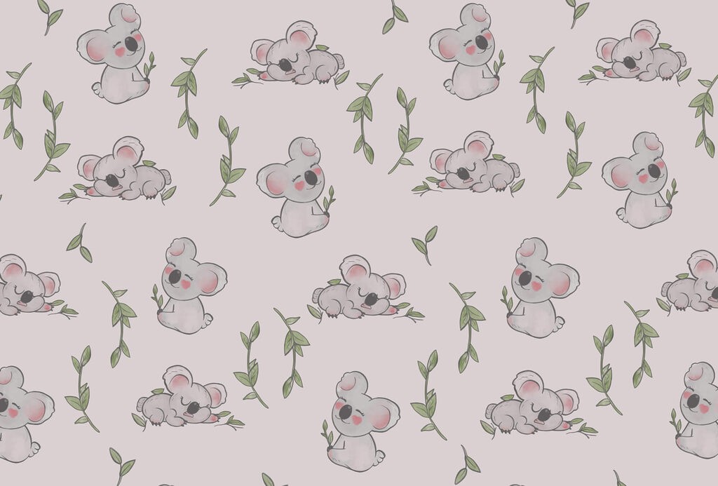 Patroon van koala's en bladeren Patroon van koala's en bladeren