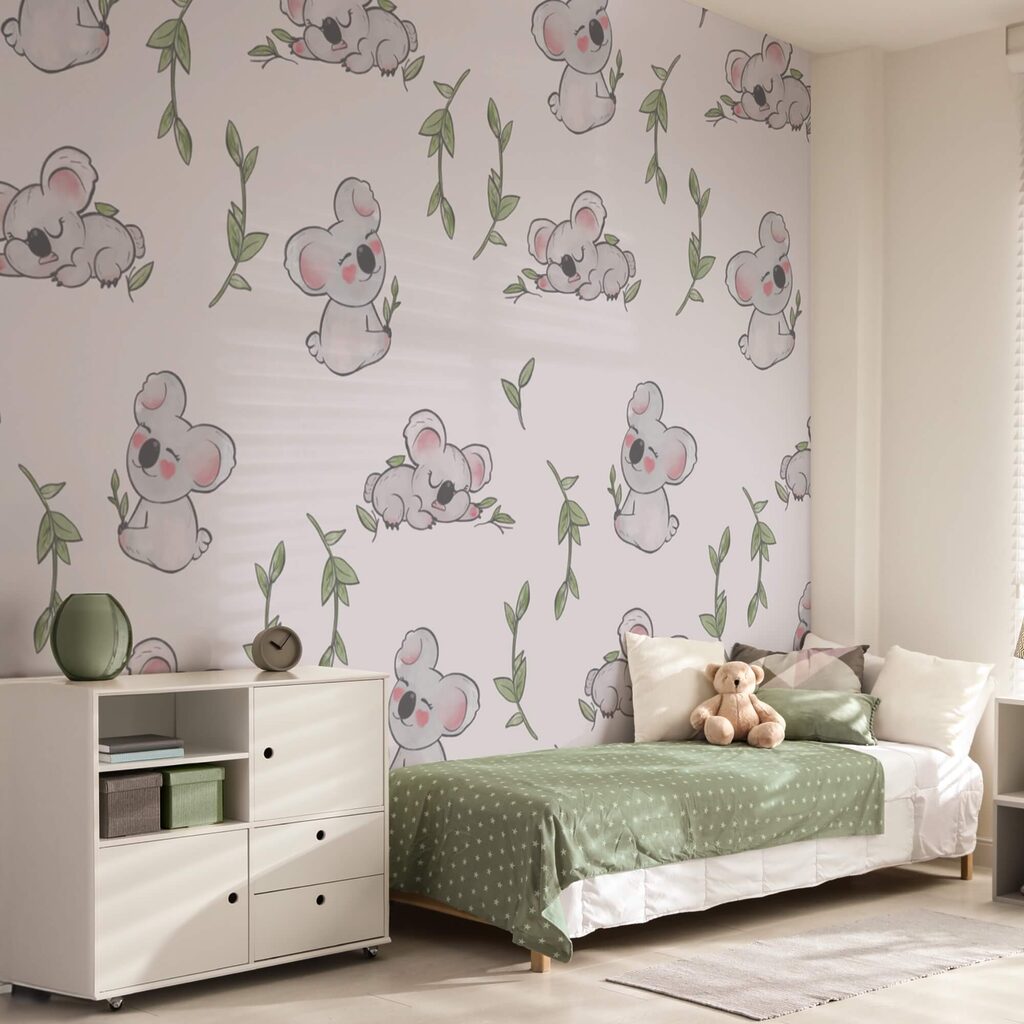 Patroon van koala's en bladeren