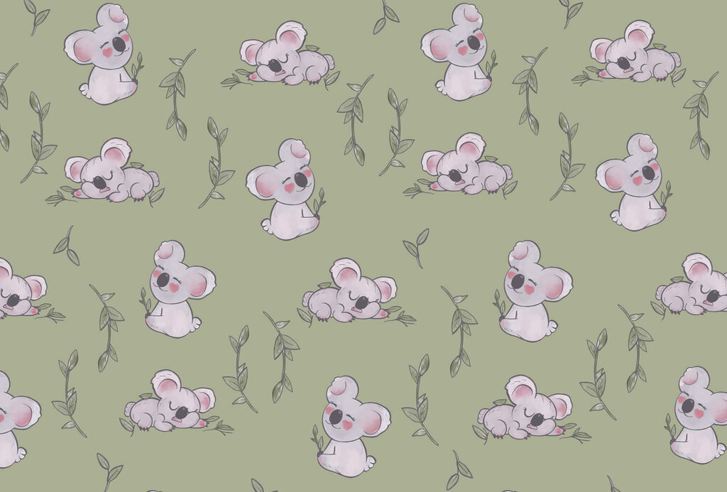 Patroon van koalaberen Patroon van koalaberen