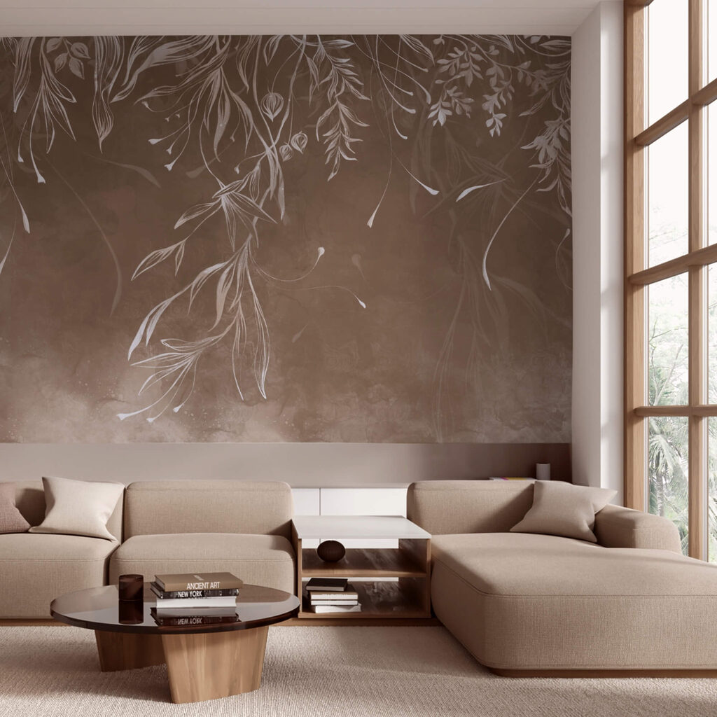 Delicate patronen in zachte tinten