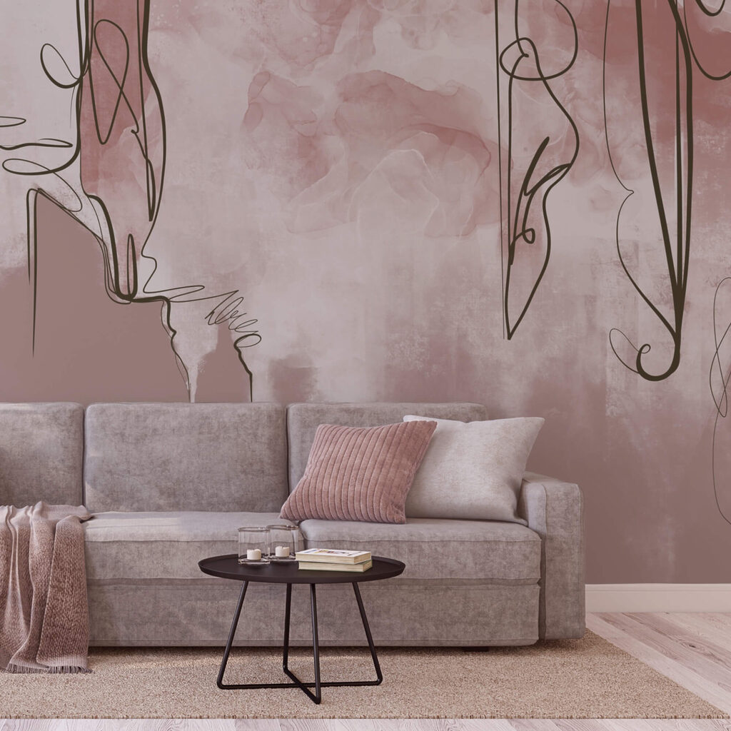 Tekening van een fles