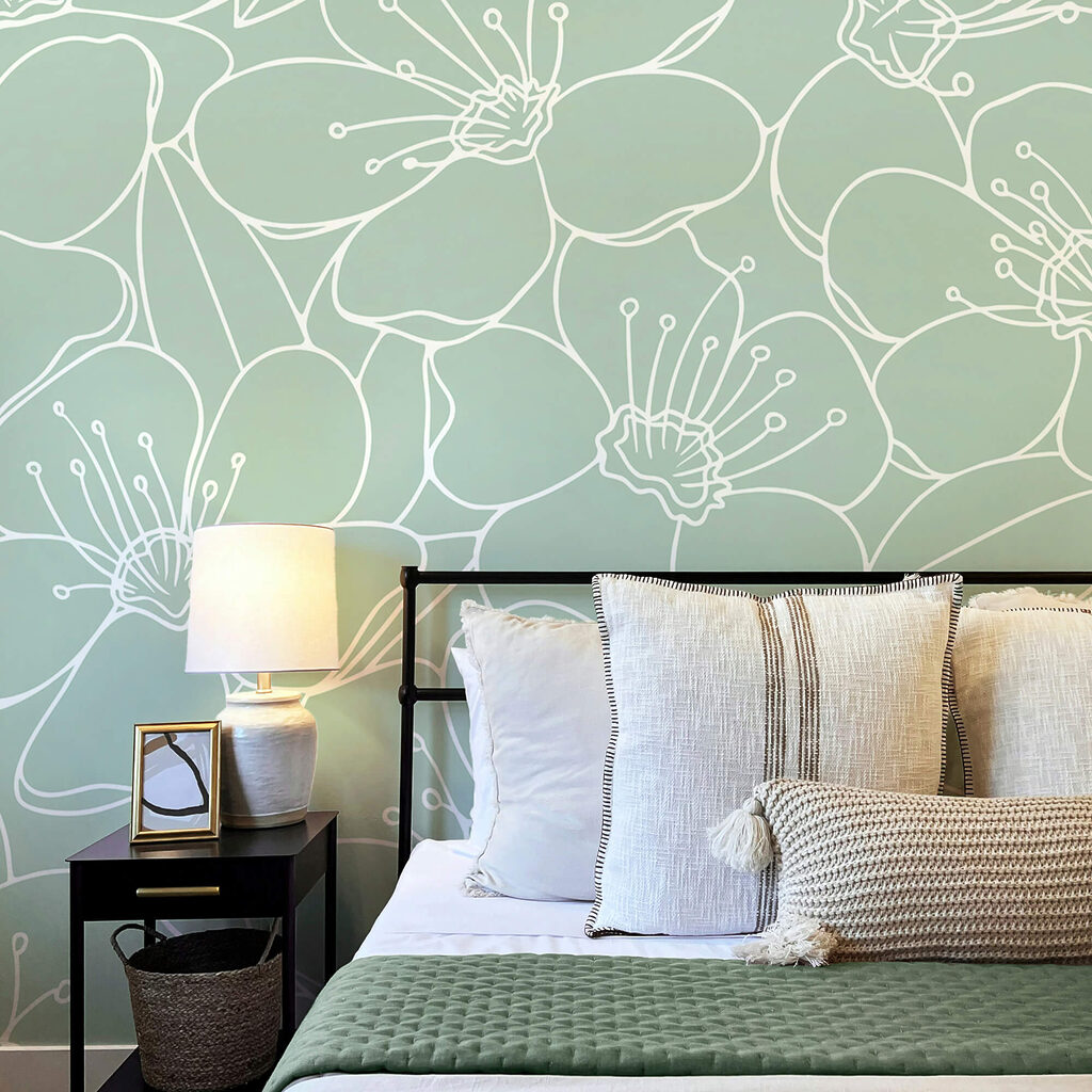 Patroon van bloemen en bladeren