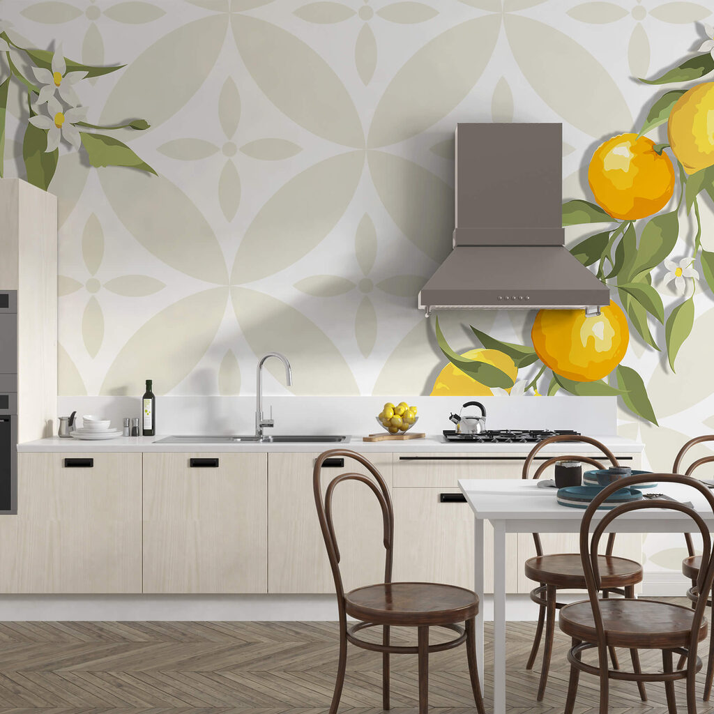 Gele vruchten aan een tak